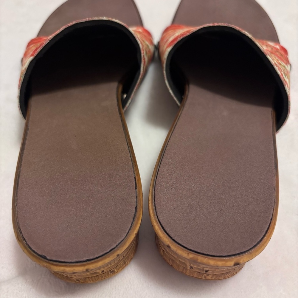 Onesole Corky Leisure Soft Step Wedge Sandals--EUC--6 - Picture 11 of 14